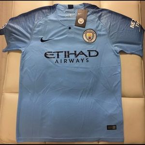2019 ManCity - Aguero - Home Jersey - Medium